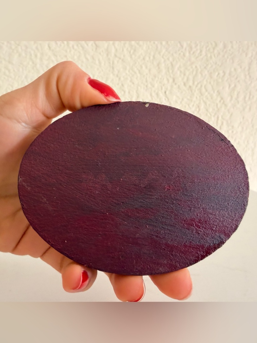 Pink and Blue Stained Glass Mosaic Accent Decor - Picture 3 of 3